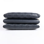 Louis Vuitton Monogram Embossed Coussin PM 2Way Shoulder Bag in Black M57790