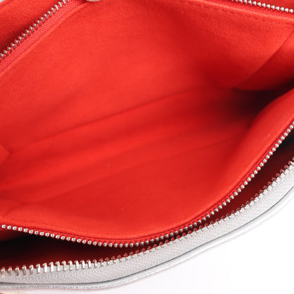 Sac à bandoulière Louis Vuitton Coussin PM double sens Monogram embossé argent M57913