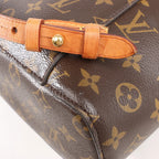 Louis Vuitton Monogram Canvas Monsley Backpack in Brown M43431