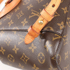 Louis Vuitton Monogram Canvas Monsley Backpack in Brown M43431
