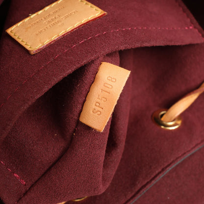 Louis Vuitton Monogram Canvas Monsley Backpack in Brown M43431