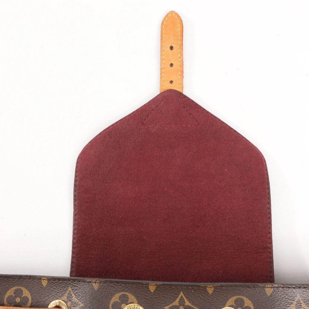 Louis Vuitton Monogram Canvas Monsley Backpack in Brown M43431
