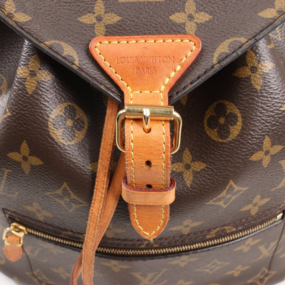 Louis Vuitton Monogram Canvas Monsley Backpack in Brown M43431