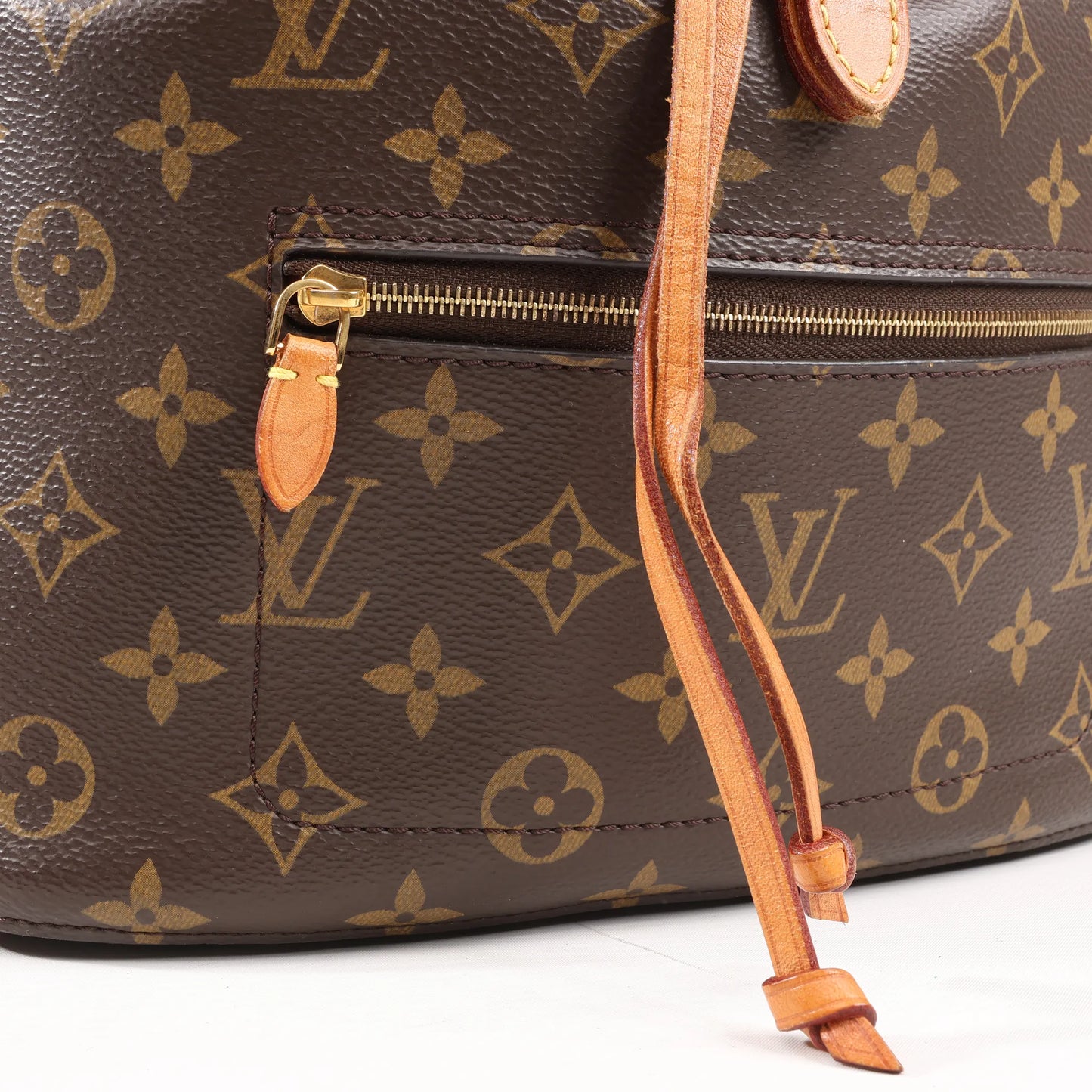 Louis Vuitton Monogram Canvas Monsley Backpack in Brown M43431