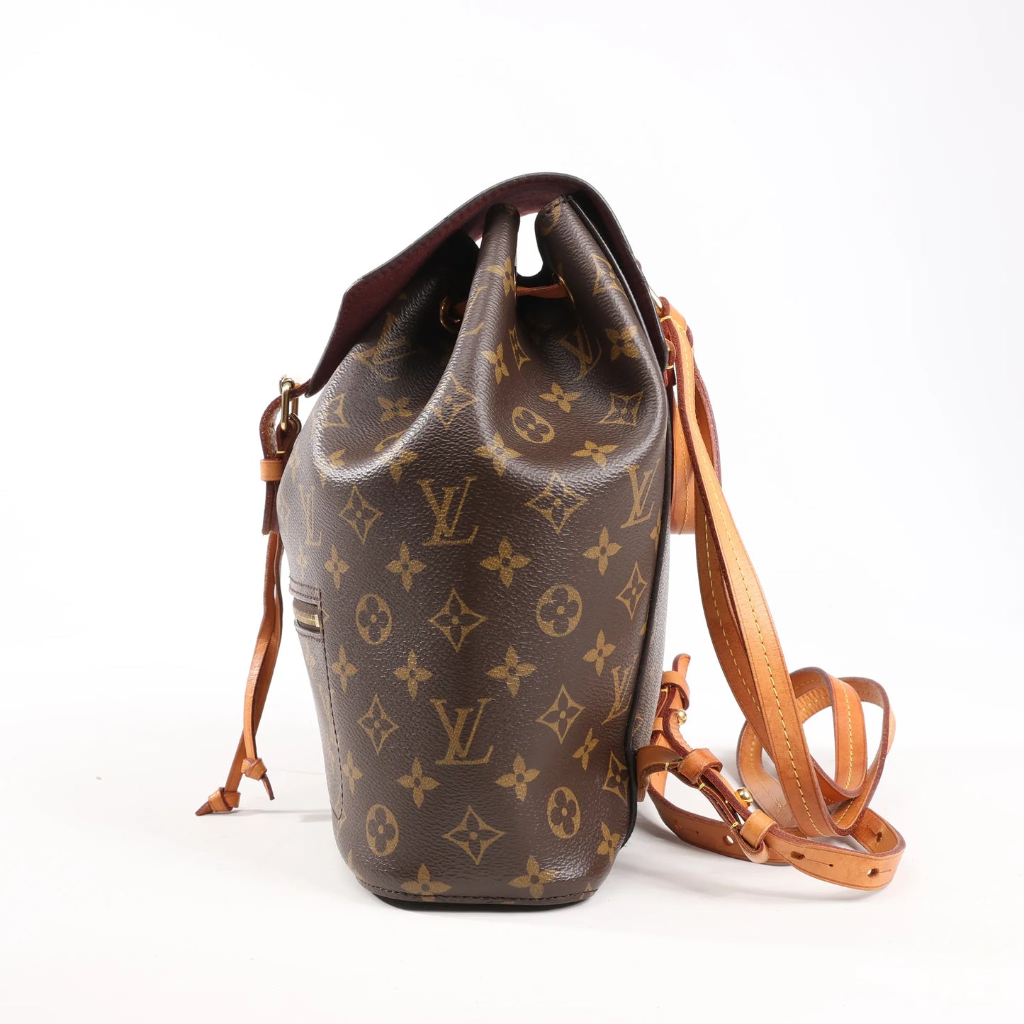 Louis Vuitton Monogram Canvas Monsley Backpack in Brown M43431