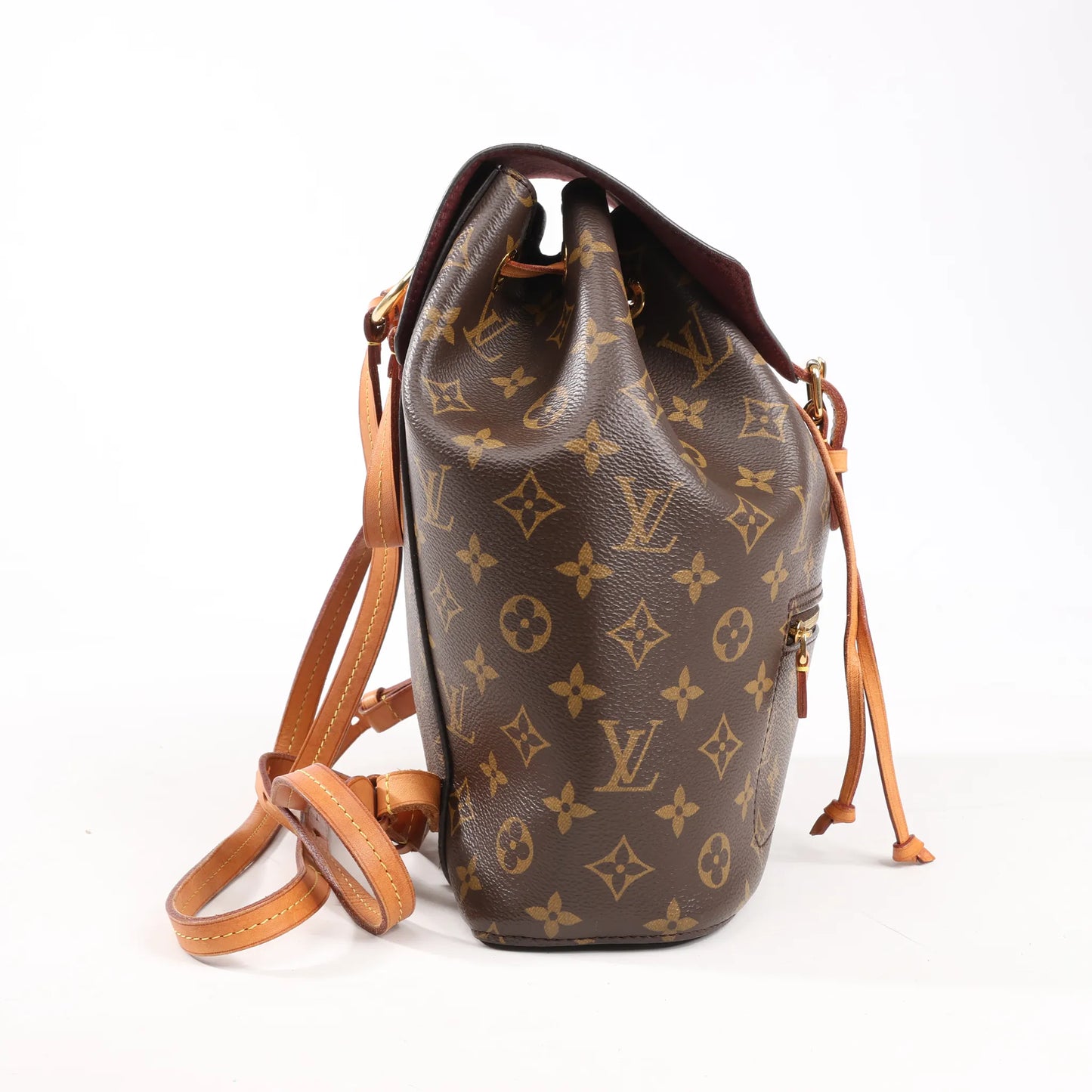 Louis Vuitton Monogram Canvas Monsley Backpack in Brown M43431