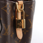 Louis Vuitton Montaigne BB Monogram Canvas Handbag in Brown M41055