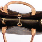Louis Vuitton Montaigne BB Monogram Canvas Handbag in Brown M41055