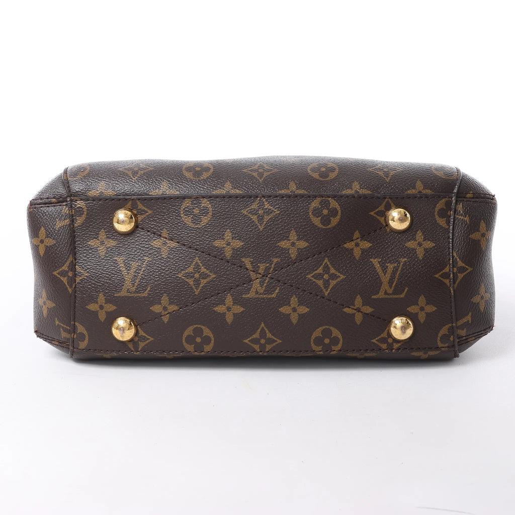 Louis Vuitton Montaigne BB Monogram Canvas 2Way Handbag in Brown M41055