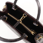 Louis Vuitton Montaigne BB Vernis Patent Leather 2Way Handbag in Dark Purple M50403