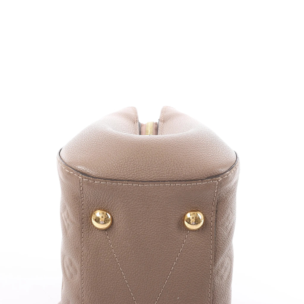 Louis Vuitton Montaigne BB Monogram Empreinte 2Way Handbag in Brown M44062