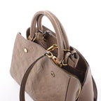 Louis Vuitton Montaigne BB Monogram Empreinte 2Way Handbag in Brown M44062