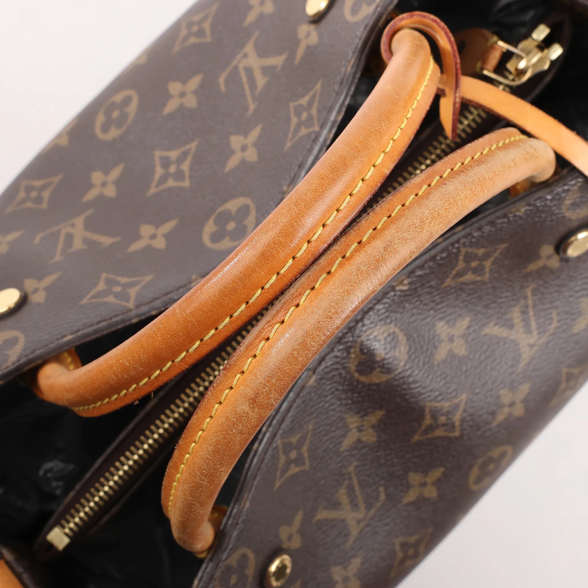 Louis Vuitton Monogram Montaigne GM 2Way Handbag M41067