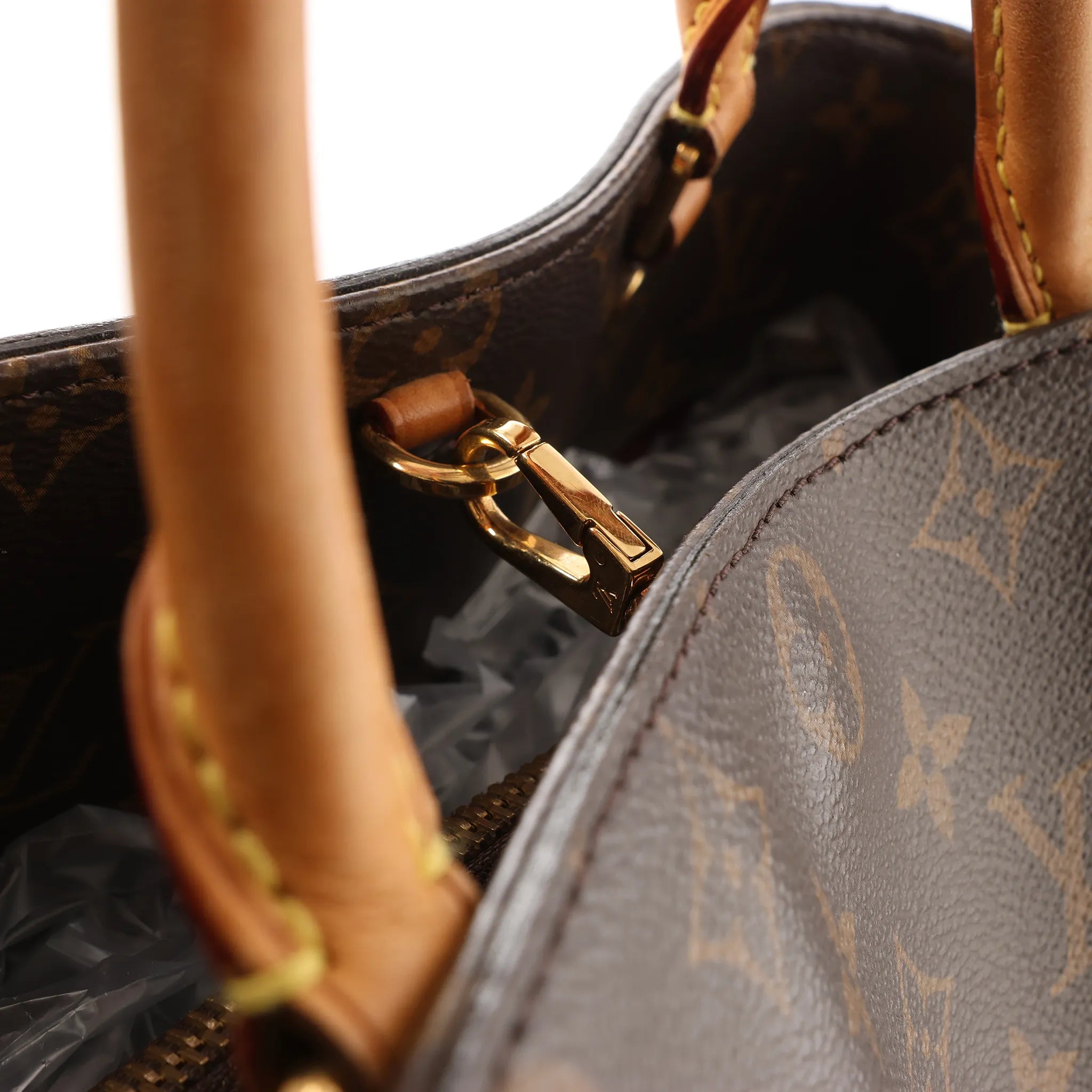 Louis Vuitton Montaigne GM Monogram 2Way Handbag in Brown M41067