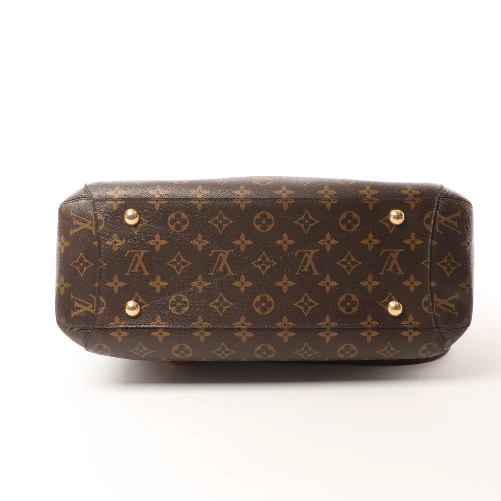 Louis Vuitton Montaigne GM Monogram 2Way Handbag in Brown M41067