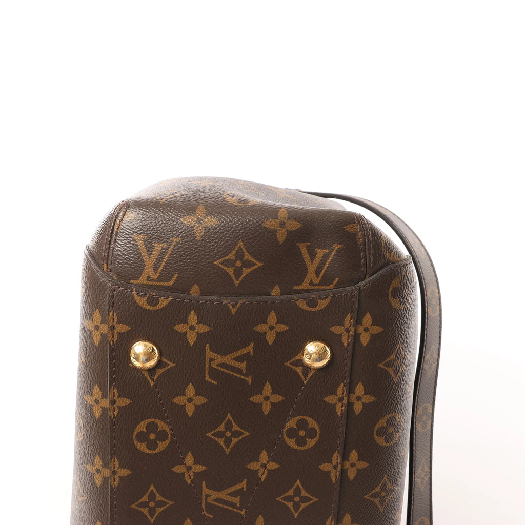 Louis Vuitton Montaigne GM Monogram 2Way Handbag in Brown M41067