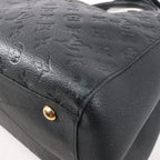 Louis Vuitton Monogram Empreinte Montaigne GM 2Way Handbag in Black M41069