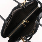 Louis Vuitton Monogram Empreinte Montaigne GM 2Way Handbag in Black M41069