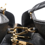 Louis Vuitton Monogram Empreinte Montaigne GM 2Way Handbag in Black M41069