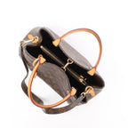 Louis Vuitton Montaigne MM Monogram Canvas 2Way Handbag in Brown M41056