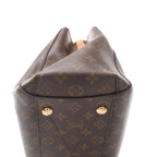 Louis Vuitton Montaigne MM Monogram Canvas Handbag in Brown M41056