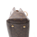 Louis Vuitton Montaigne MM Monogram Canvas Handbag in Brown M41056