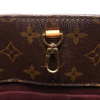 Louis Vuitton Montaigne MM Monogram Canvas 2Way Handbag in Brown M41056