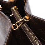 Louis Vuitton Montaigne MM Monogram Canvas 2Way Handbag in Brown M41056