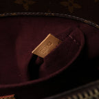 Louis Vuitton Montaigne MM Monogram Canvas 2Way Handbag in Brown M41056