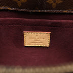 Louis Vuitton Montaigne MM Monogram Canvas 2Way Handbag in Brown M41056