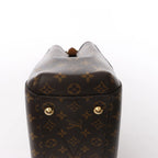 Louis Vuitton Montaigne MM Monogram Canvas 2Way Handbag in Brown M41056