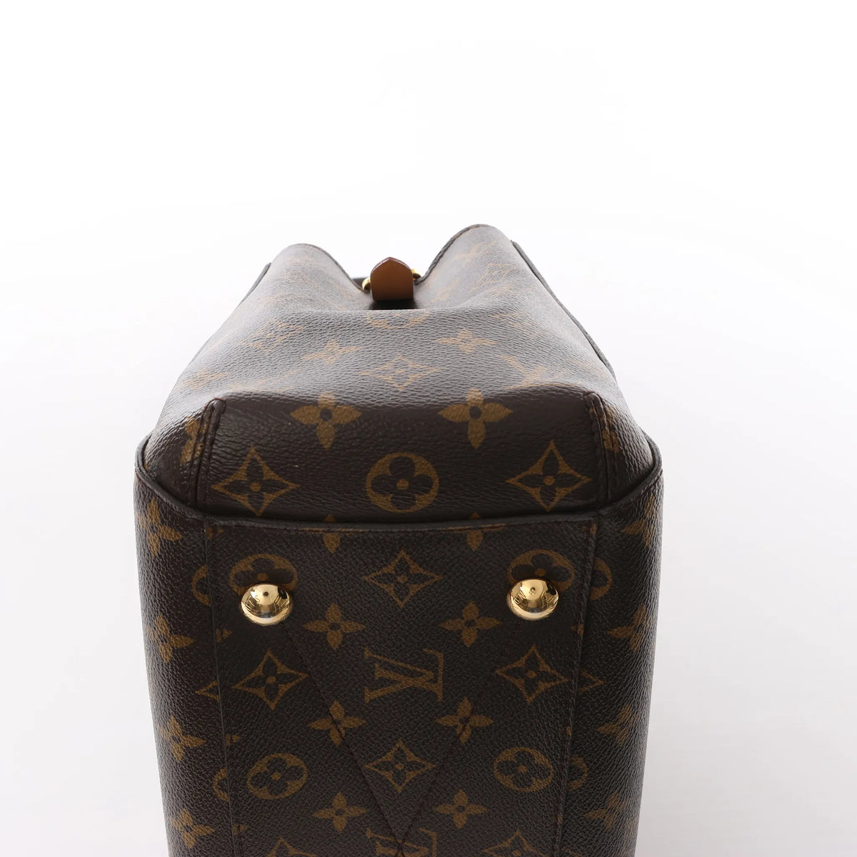 Louis Vuitton Montaigne MM Monogram Canvas 2Way Handbag in Brown M41056