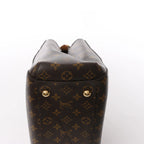Louis Vuitton Montaigne MM Monogram Canvas 2Way Handbag in Brown M41056