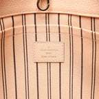 Louis Vuitton Montaigne MM Monogram Empreinte 2Way Handbag in Beige M41152