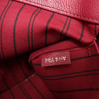 Louis Vuitton Montaigne MM Monogram Empreinte 2Way Handbag in Burgundy M43258