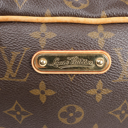 Sac bandoulière Louis Vuitton Montorgueil PM en toile Monogram marron M95565