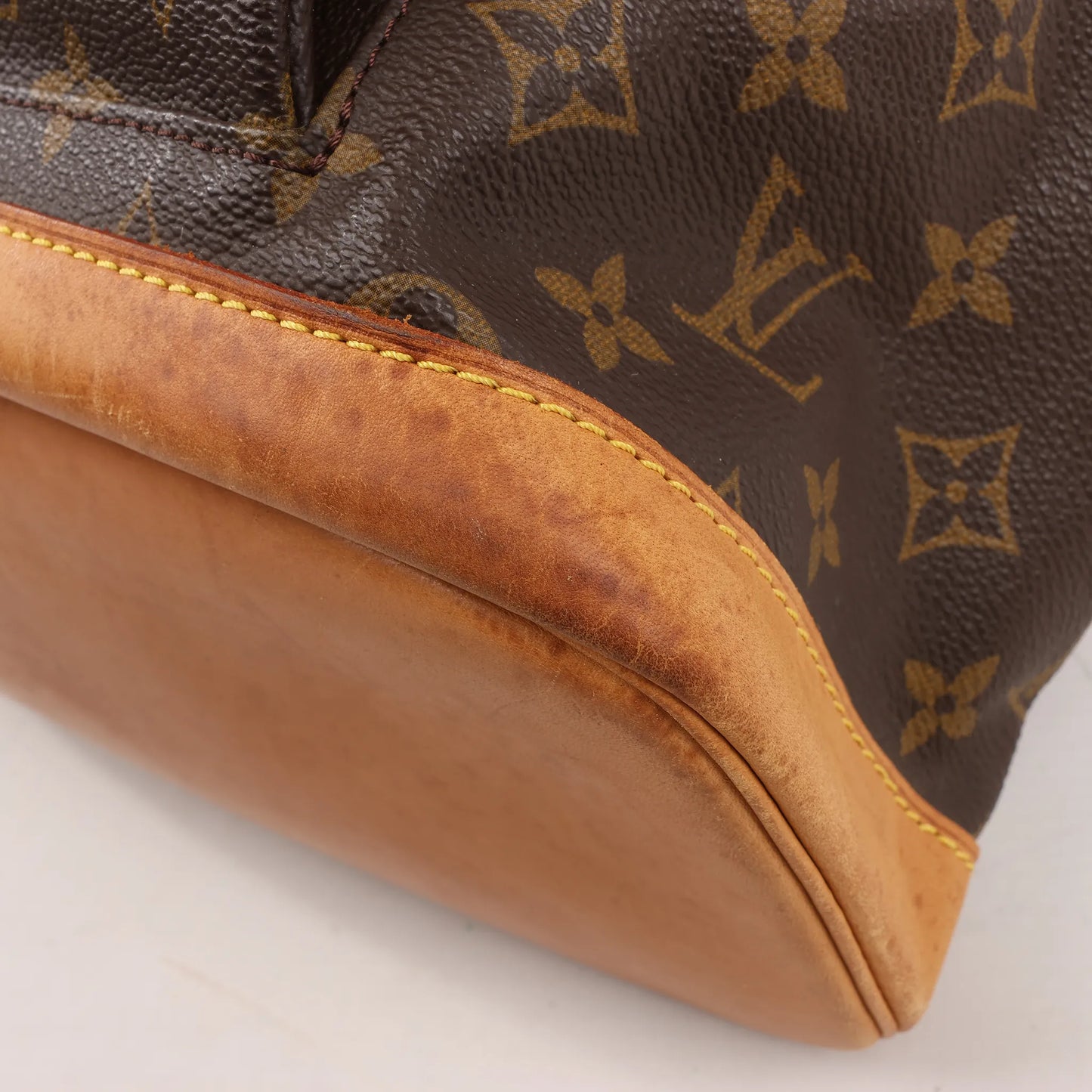 Louis Vuitton Montsouris GM Monogram Canvas Vintage Backpack in Brown M51135