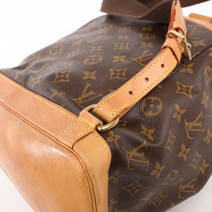 Louis Vuitton Montsouris GM Monogram Canvas Vintage Backpack in Brown M51135
