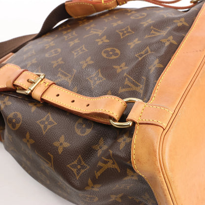 Louis Vuitton Montsouris GM Monogram Canvas Vintage Backpack in Brown M51135