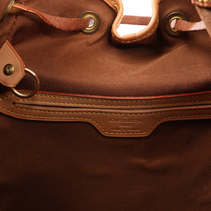 Louis Vuitton Montsouris GM Monogram Canvas Vintage Backpack in Brown M51135