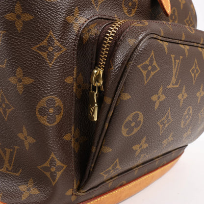 Louis Vuitton Montsouris GM Monogram Canvas Vintage Backpack in Brown M51135