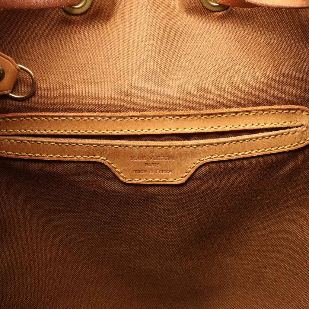 Louis Vuitton Montsouris GM Monogram Canvas Vintage Backpack in Brown M51135