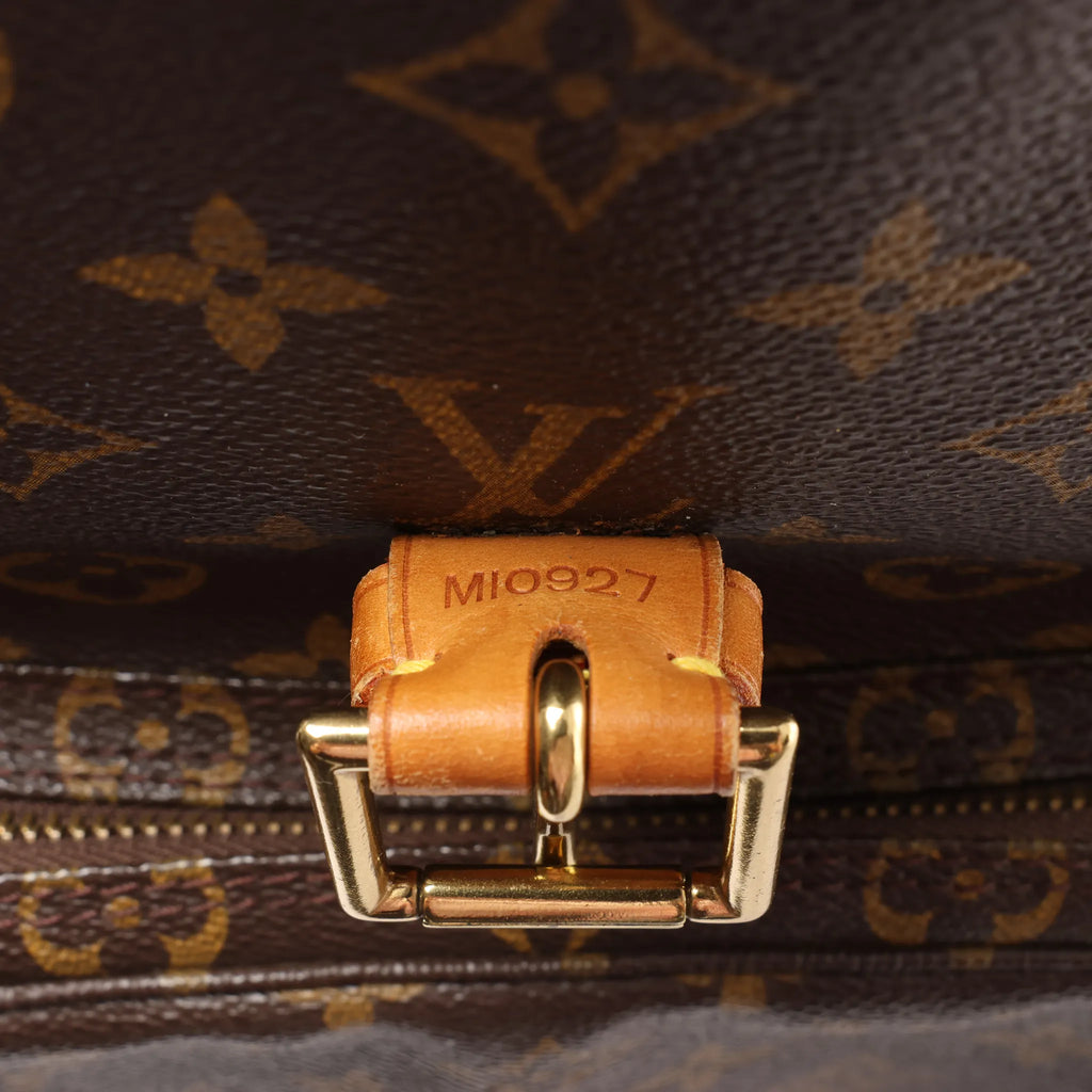 Louis Vuitton Montsouris GM Monogram Canvas Vintage Backpack in Brown M51135