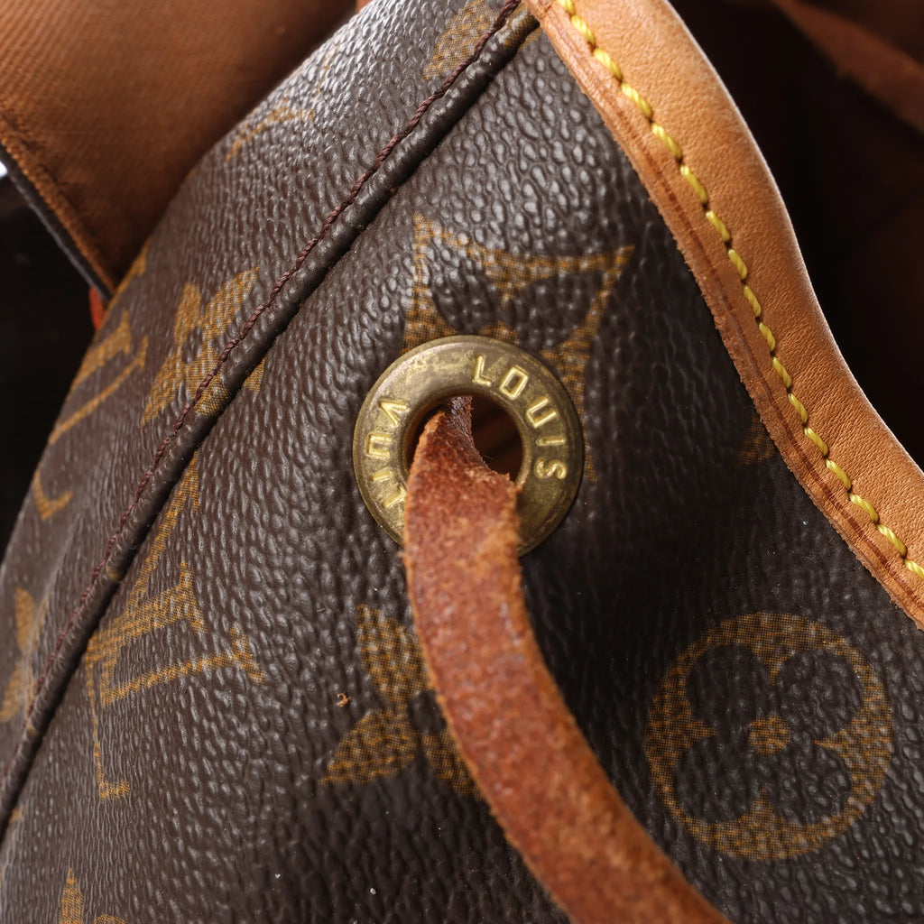 Louis Vuitton Montsouris GM Monogram Canvas Vintage Backpack in Brown M51135