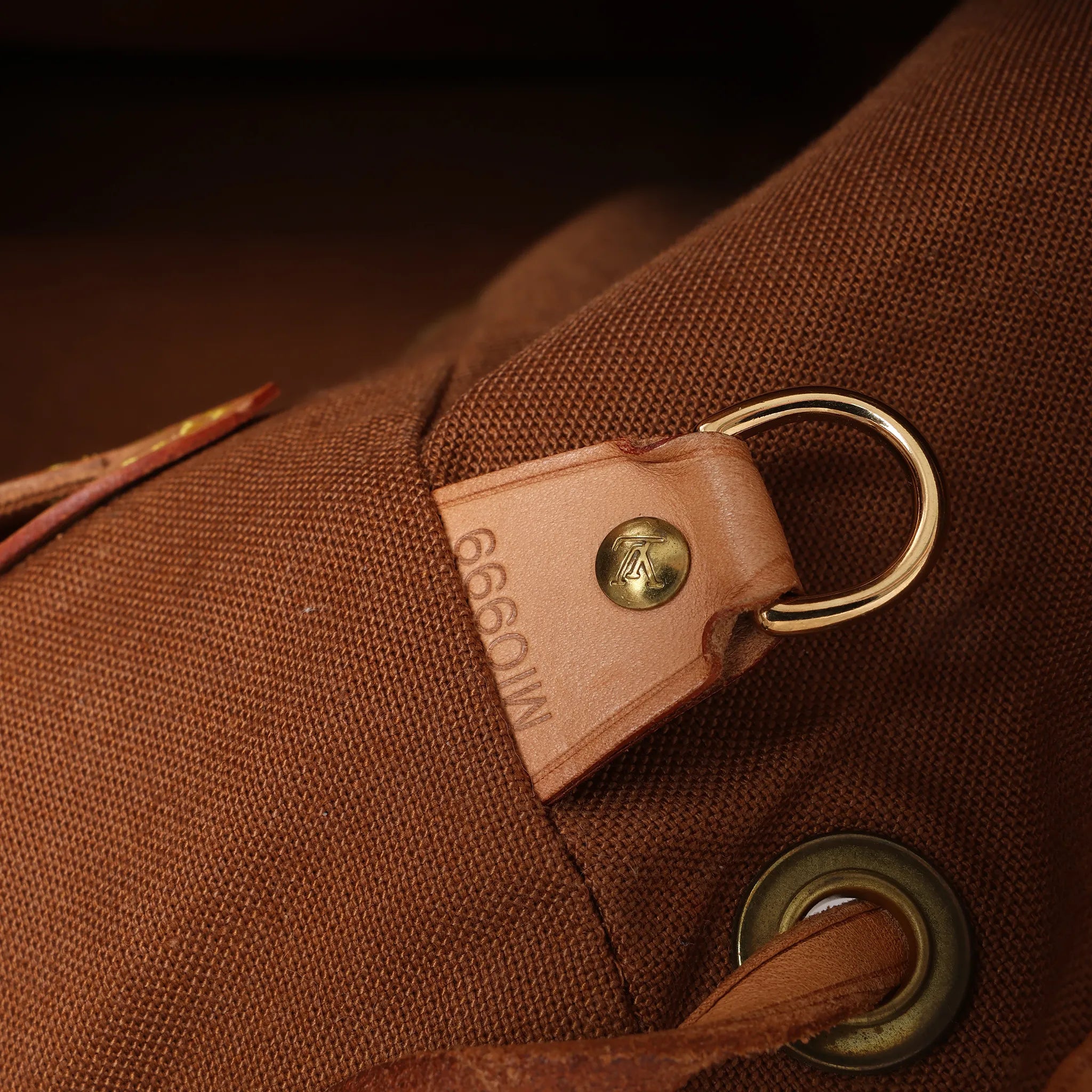 Louis Vuitton Montsouris GM Monogram Canvas Vintage Backpack in Brown M51135