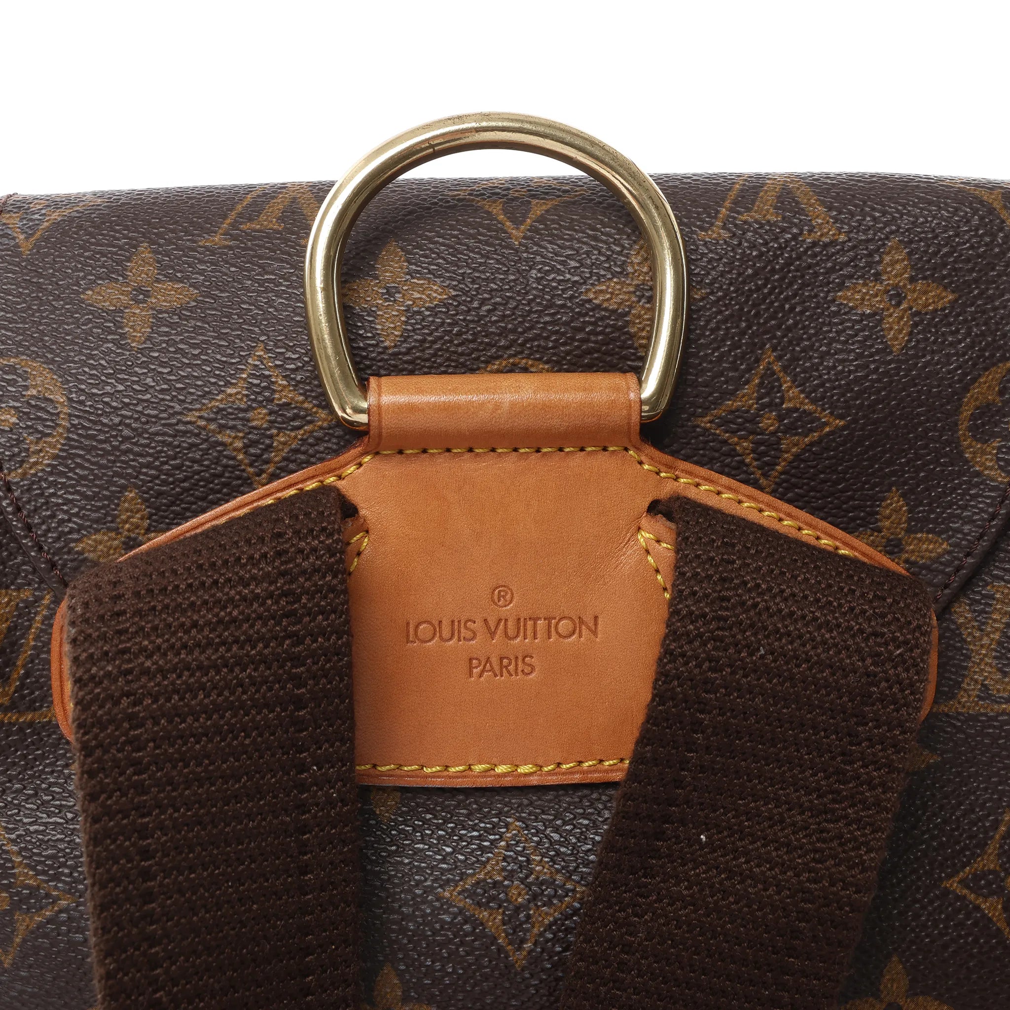 Louis Vuitton Montsouris GM Monogram Canvas Vintage Backpack in Brown M51135