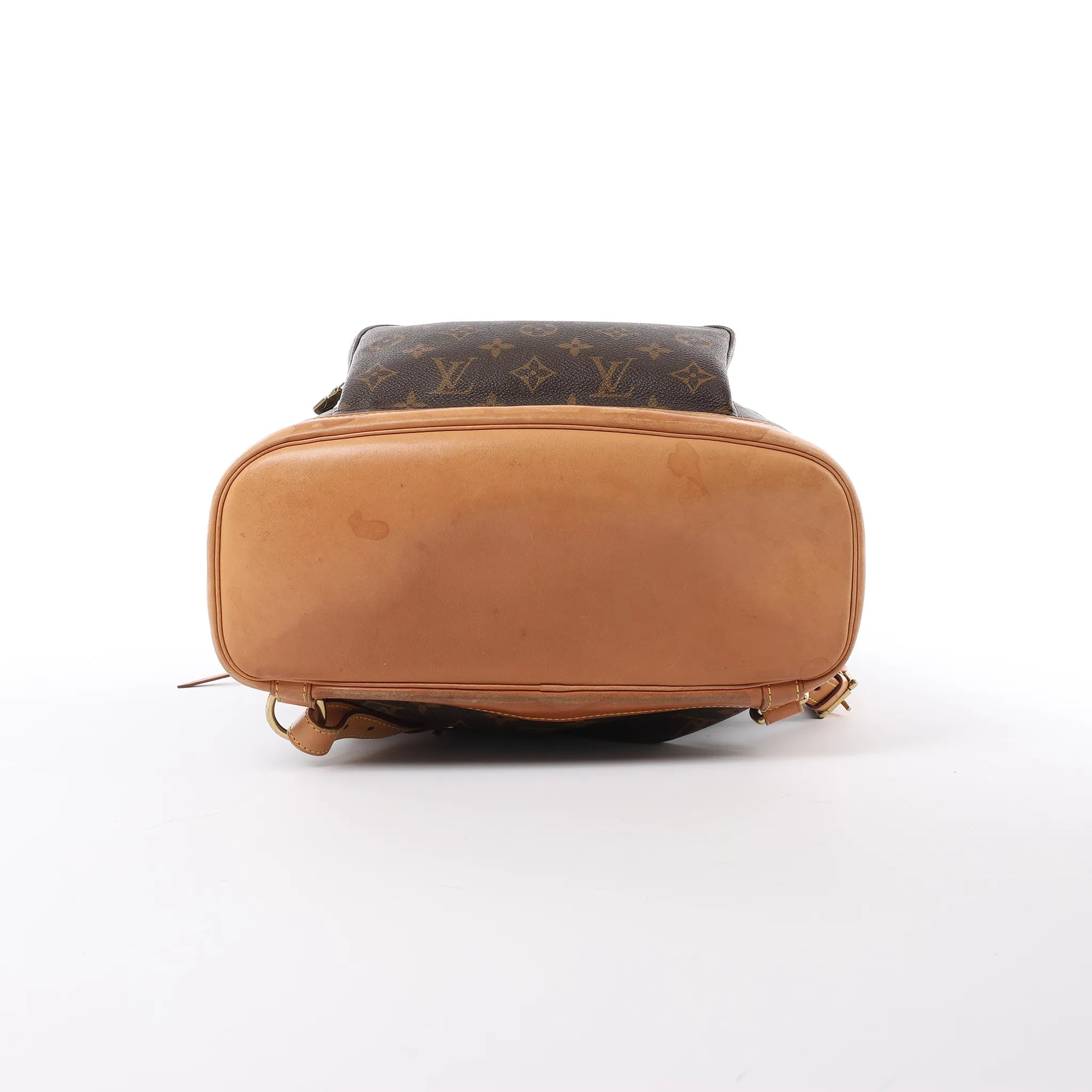 Louis Vuitton Montsouris GM Monogram Canvas Vintage Backpack in Brown M51135