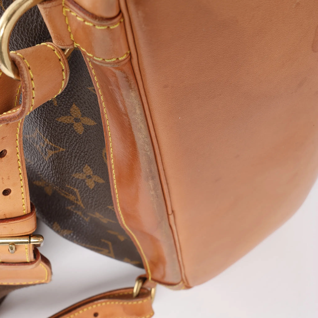 Louis Vuitton Montsouris GM Monogram Canvas Vintage Backpack in Brown M51135