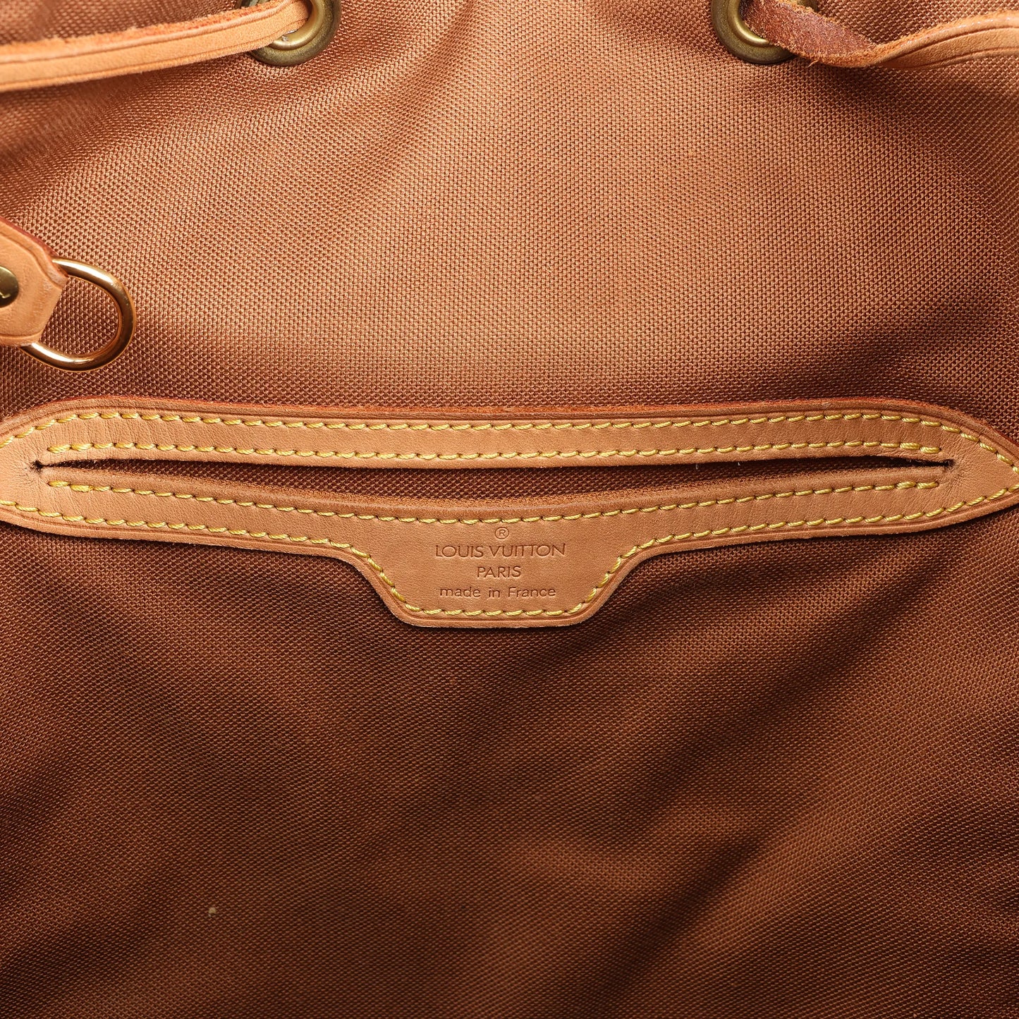 Louis Vuitton Montsouris GM Monogram Canvas Vintage Backpack in Brown M51135