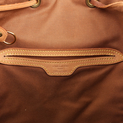 Louis Vuitton Montsouris GM Monogram Canvas Vintage Backpack in Brown M51135